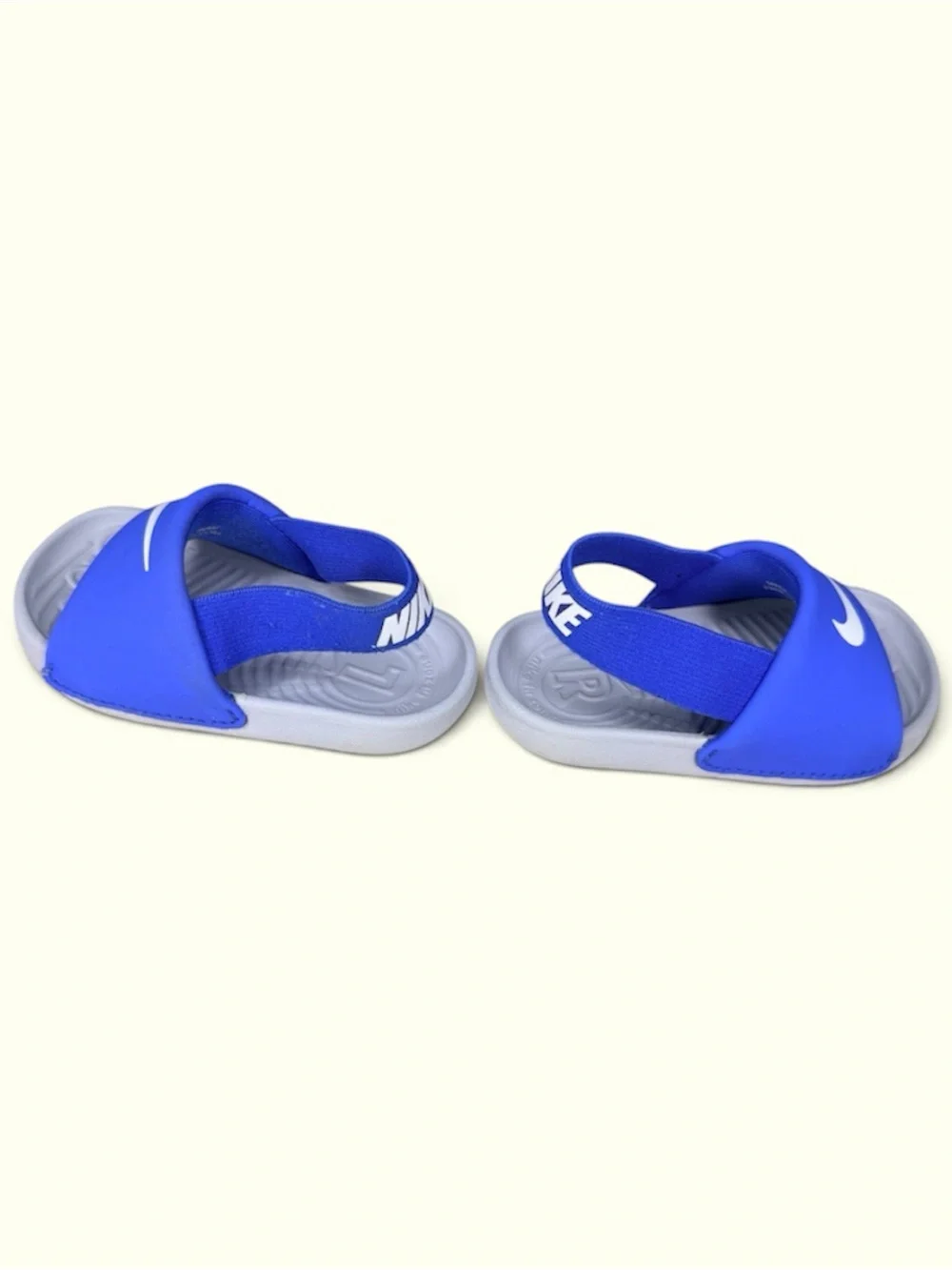 Nike Kawa Infant Slide Sandals Blue And Grey (4C)